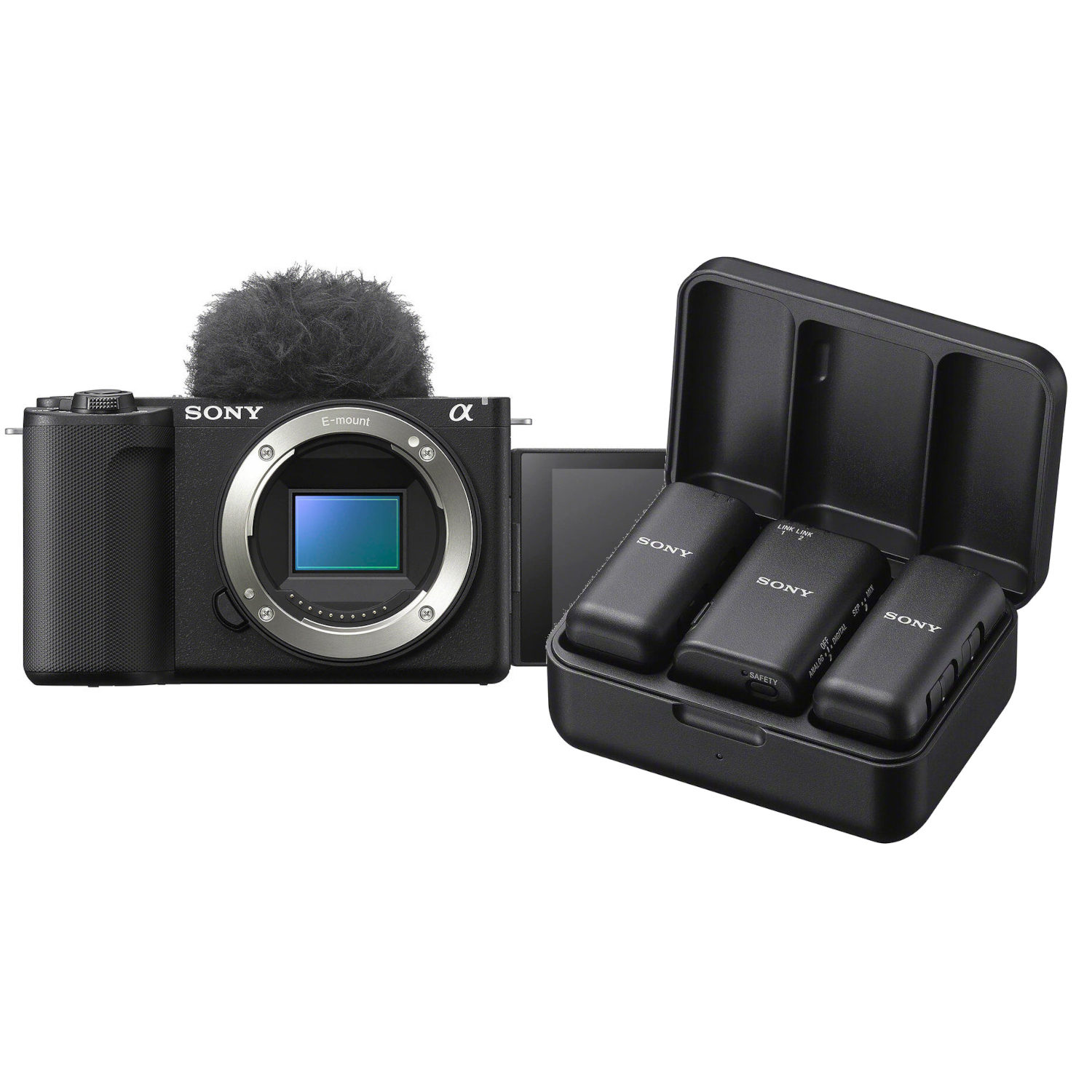 Sony ZV-E10 II content creator camera + ECM-W3