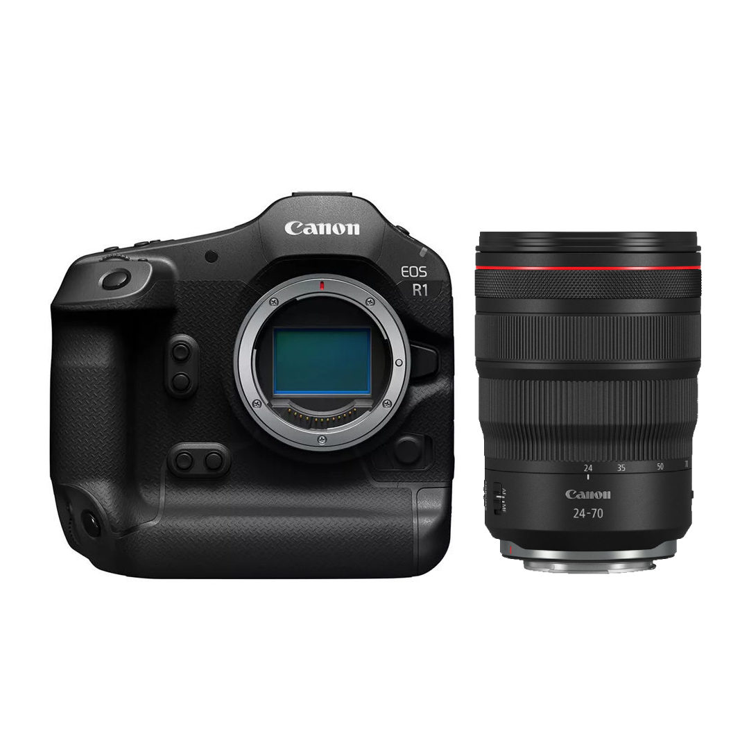 Canon EOS R1 systeemcamera Zwart + RF 24-70mm f/2.8L IS USM
