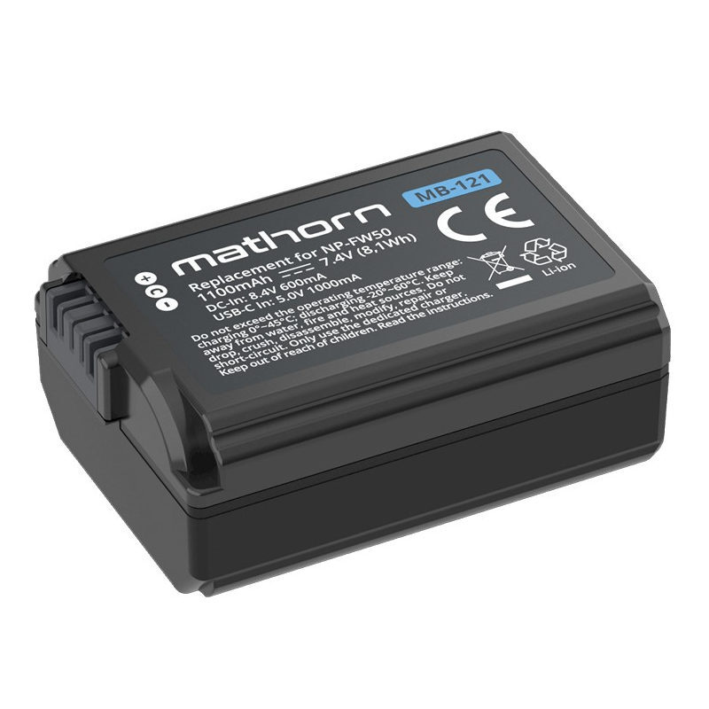 Mathorn MB-121 accu (Sony NP-FW50) 2-Pack kopen? | Cameranu