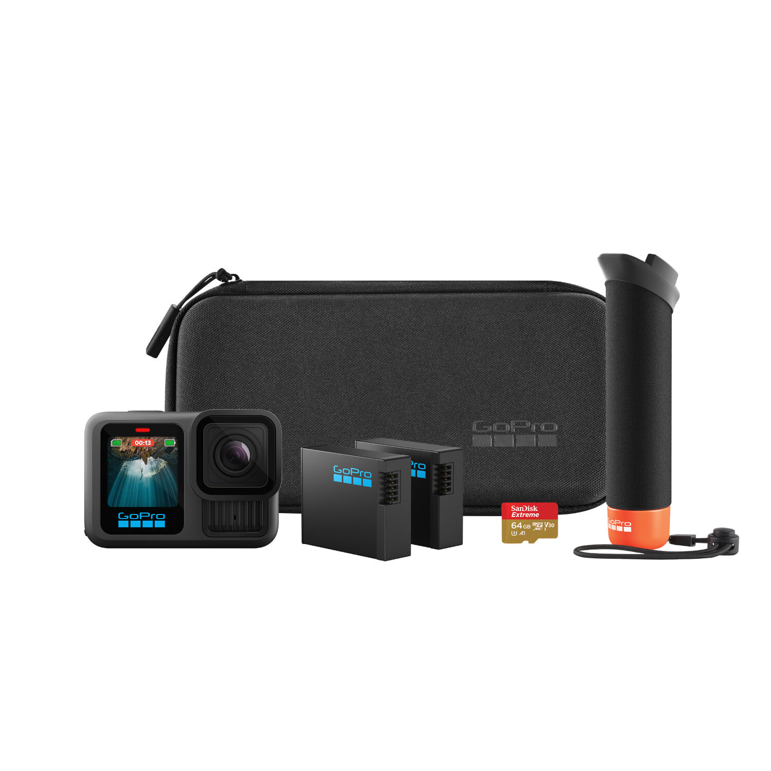 GoPro HERO13 Black - Actioncam - Accessoire bundel