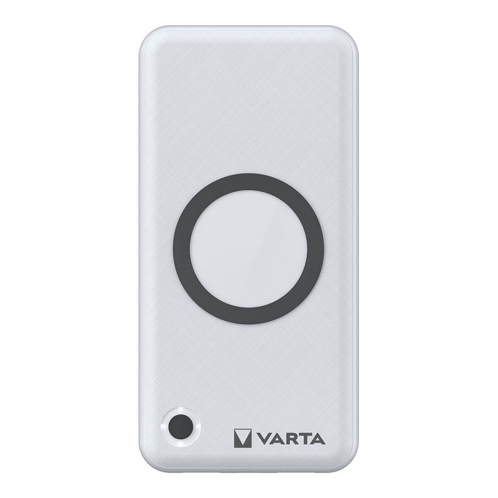 Varta 57909 101 111 powerbank Lithium-Polymeer (LiPo) 20000 mAh Draadloos opladen Wit