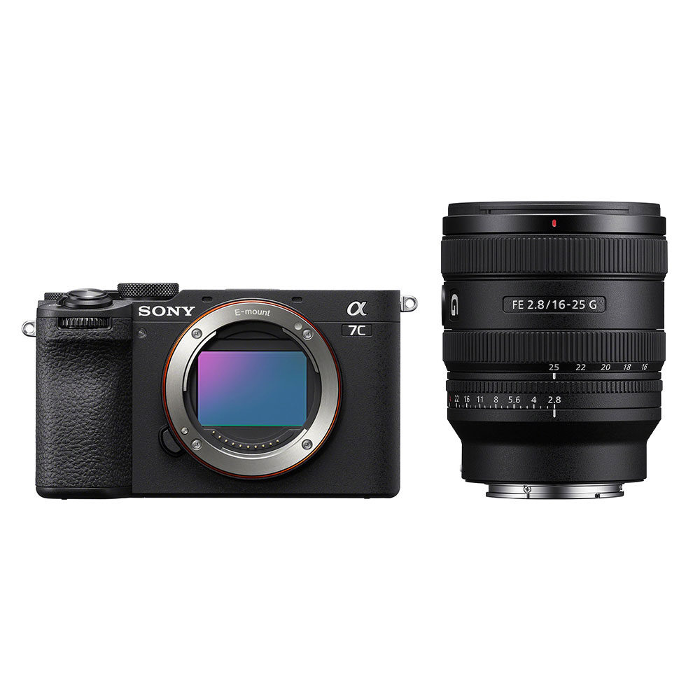 Sony A7C II systeemcamera Zwart + 16-25mm