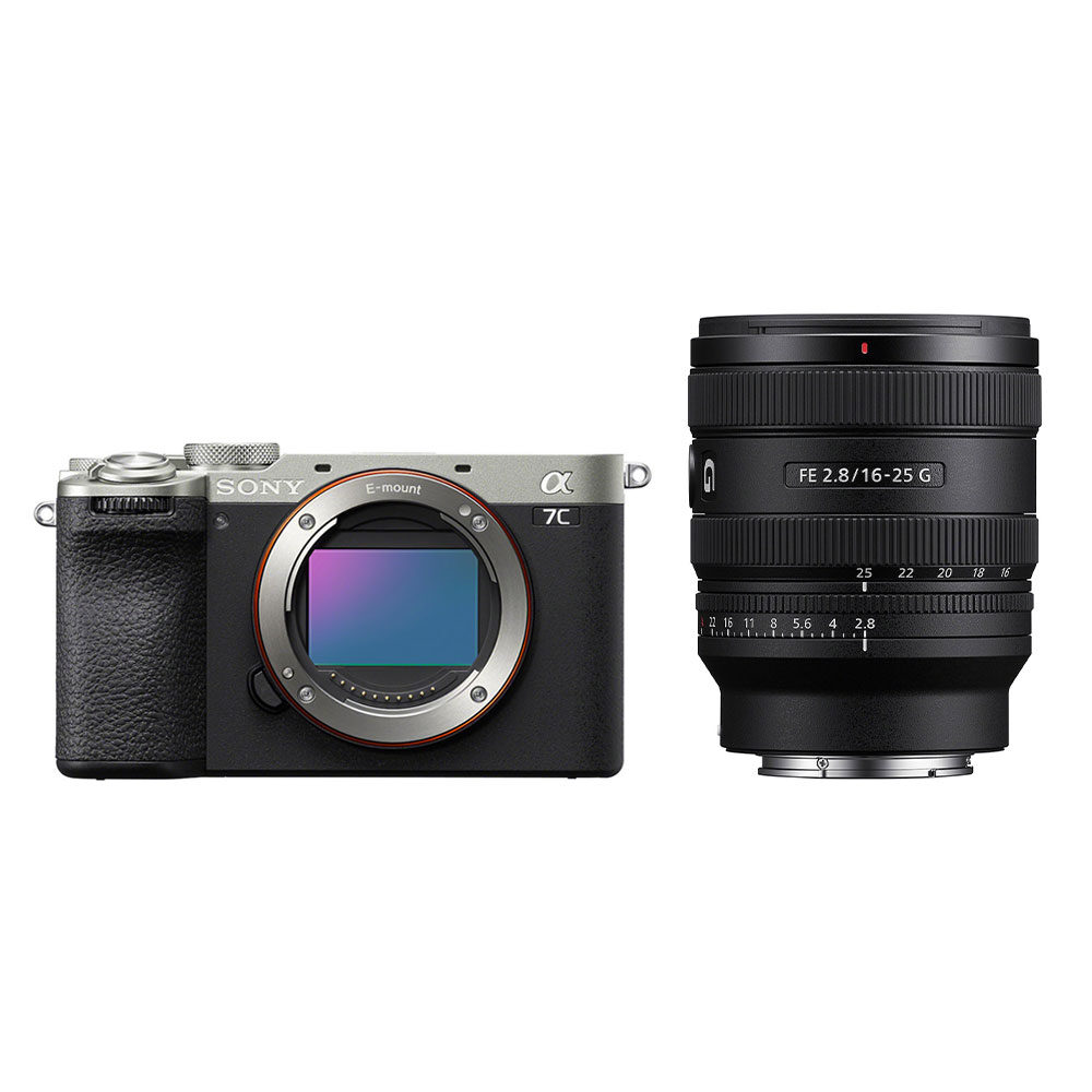 Sony A7C II systeemcamera Zilver + 16-25mm