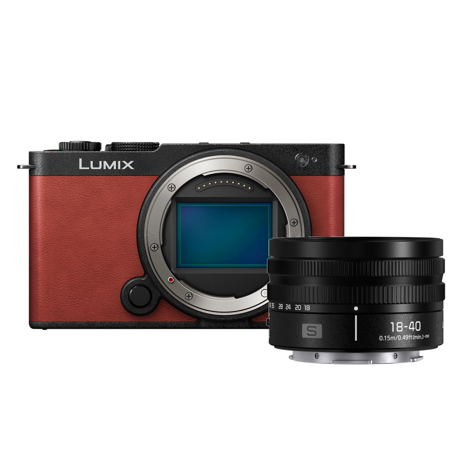 Panasonic Lumix S9 systeemcamera Crimson Red + 18-40mm f/4.5-6.3