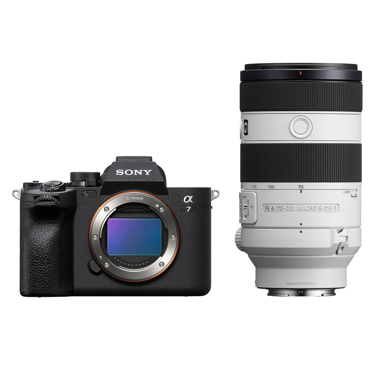 Sony Alpha A7 IV systeemcamera + 70-200mm f/4.0 G II