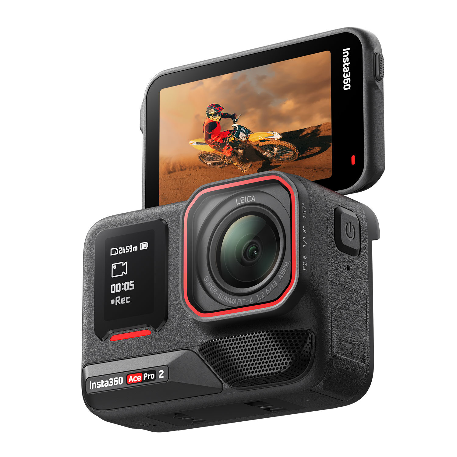 Insta360 Ace Pro 2 Standard Bundle videocamera 1x 1800 mAh accu