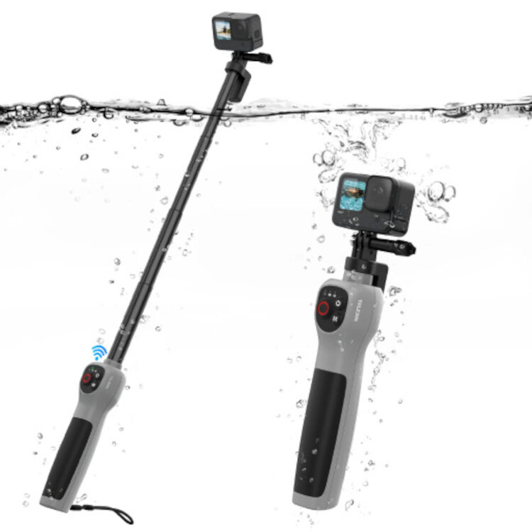 Telesin Onderwater Selfiestick met Remote voor GoPro Telesin Onderwater Selfiestick met Remote voor GoPro