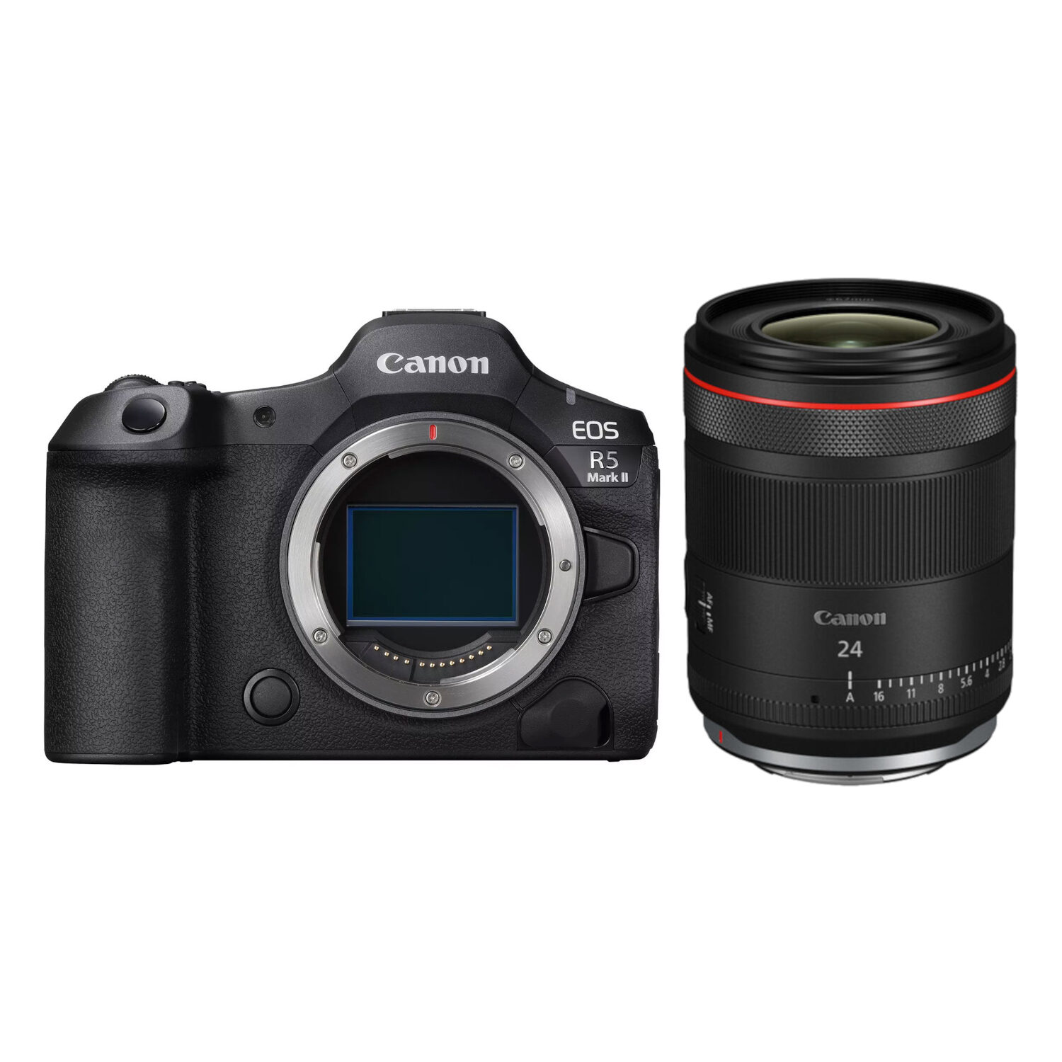 Canon EOS R5 Mark II systeemcamera + RF 24mm f/1.4L VCM
