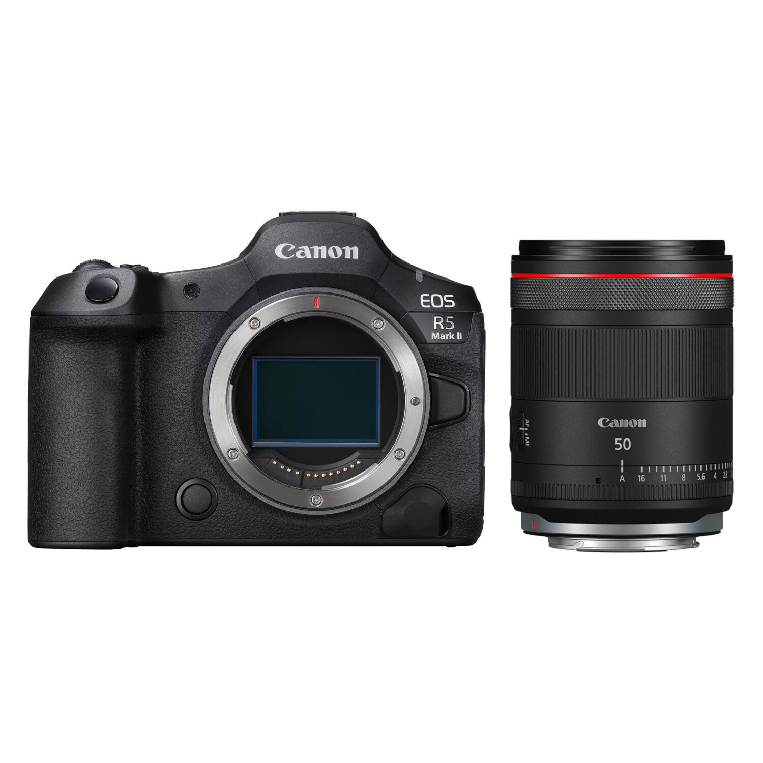 Canon EOS R5 Mark II systeemcamera + RF 50mm f/1.4L VCM