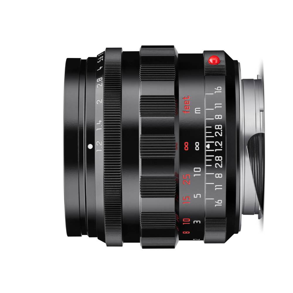 Leica Noctilux-M 50mm f/1.2 ASPH M-mount objectief Glanzend Zwart