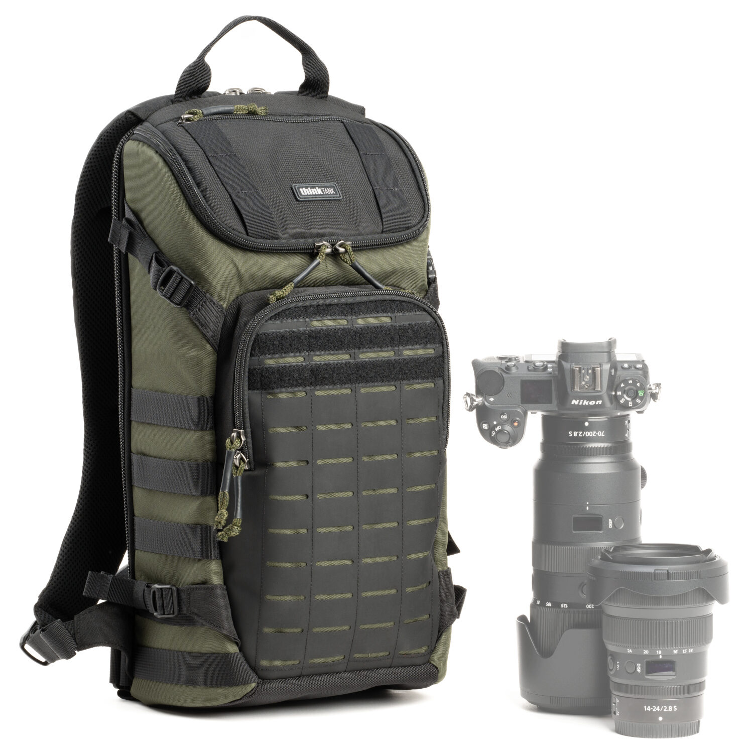 Think Tank DarkLight Backpack 14L Montane Green