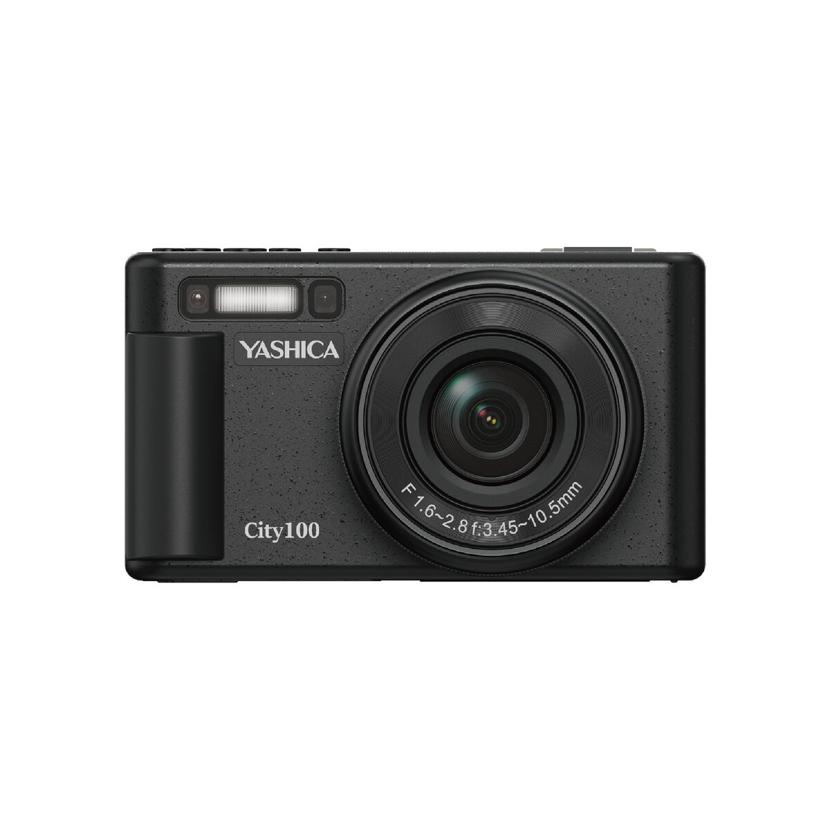 Yashica City 100 compact camera Zwart
