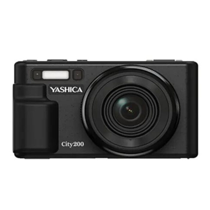 Yashica City 200 compact camera Zwart