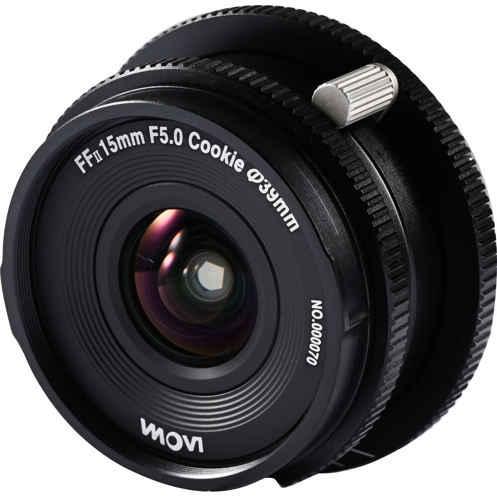 Laowa 15mm f/5 Cookie FF Leica M-mount objectief Zwart