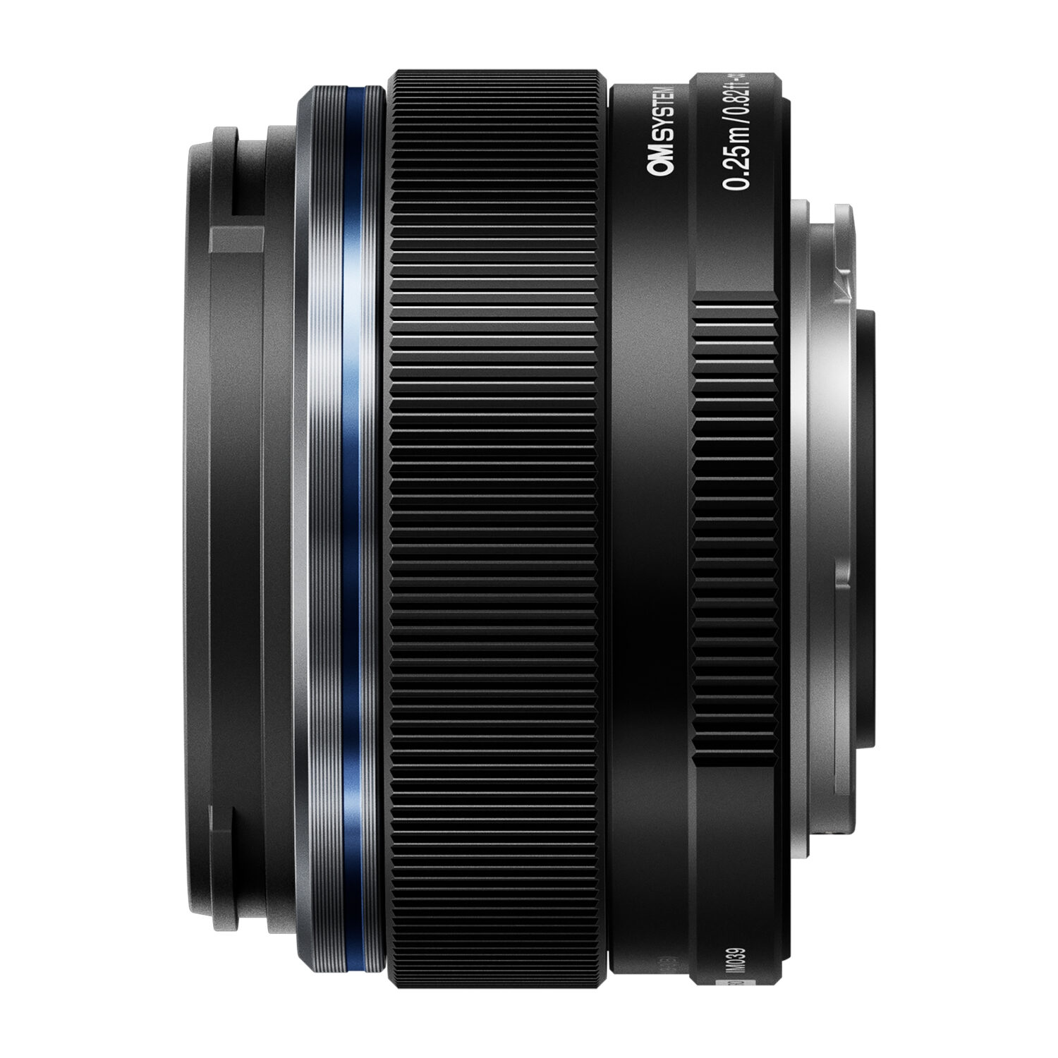 OM SYSTEM M.Zuiko Digital ED 17mm f/1.8 II objectief Zwart