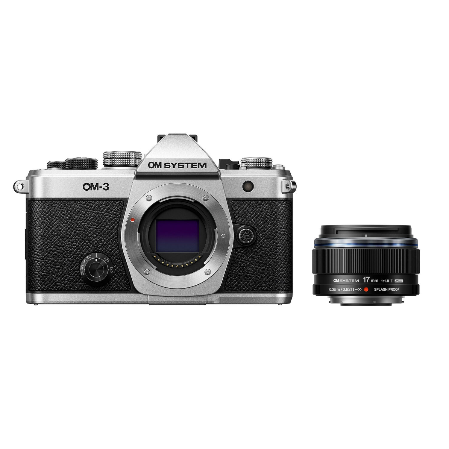 OM SYSTEM OM-3 systeemcamera + 17mm f/1.8 II