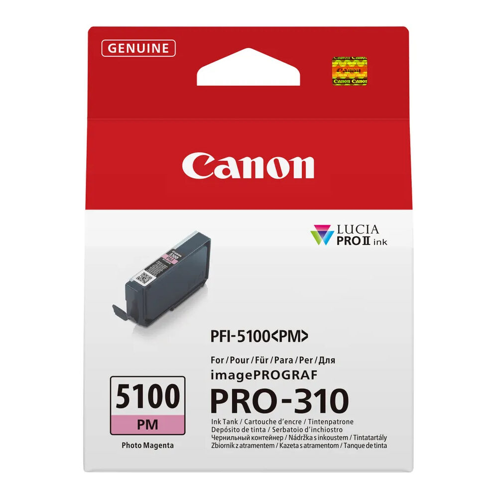 Canon PFI-5100 PM Photo Magento Inkt voor Prograf Pro 310