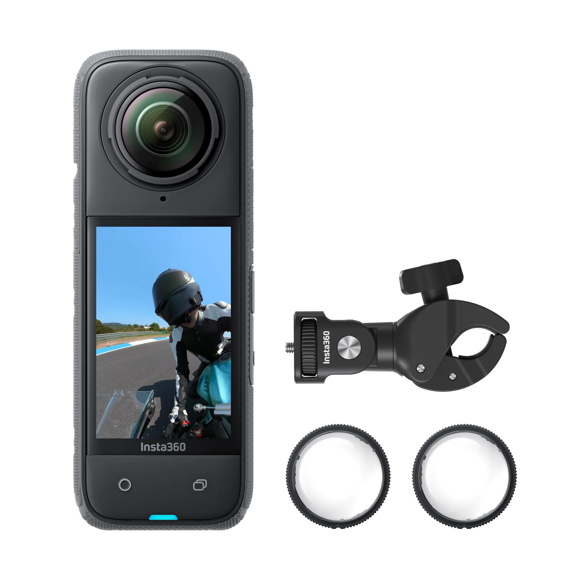 INSTA360 X4 Motor Combo Actioncam zwart