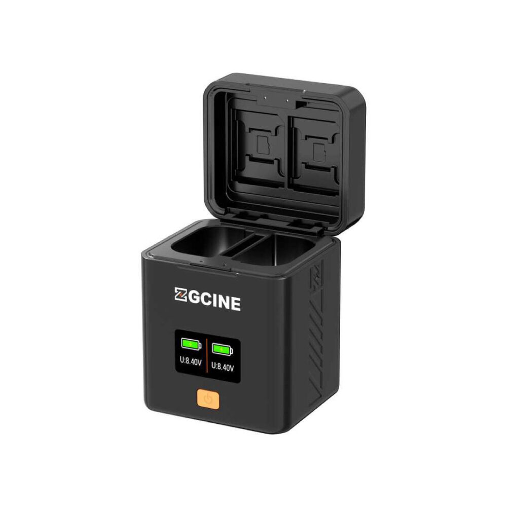 Zgcine Charging Case For Canon LPE6/E6N/E6NH/LP-E6P accu's