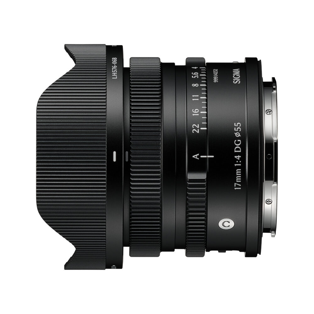 Sigma 17mm f/4.0 DG Contemporary L-mount objectief Zwart