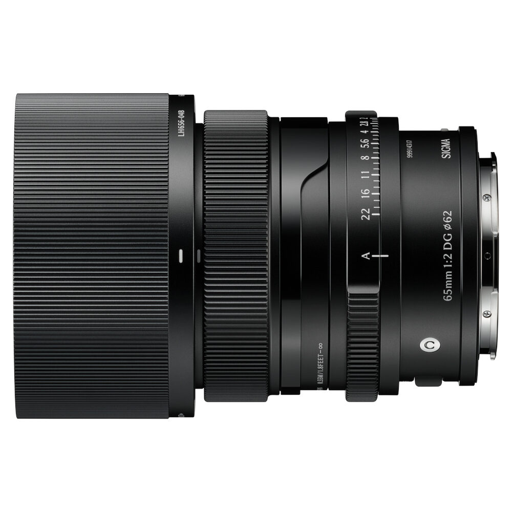 Sigma 65mm f/2.0 DG Contemporary L-Mount objectief Zwart