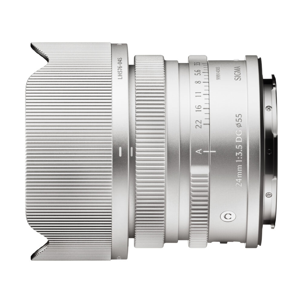 Sigma 24mm f/3.5 DG Contemporary L-mount objectief Zilver