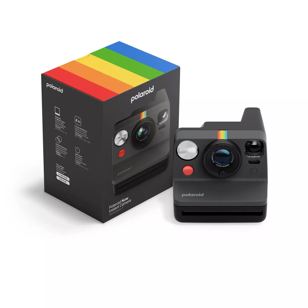 Polaroid Now+ Generation 3 Zwart