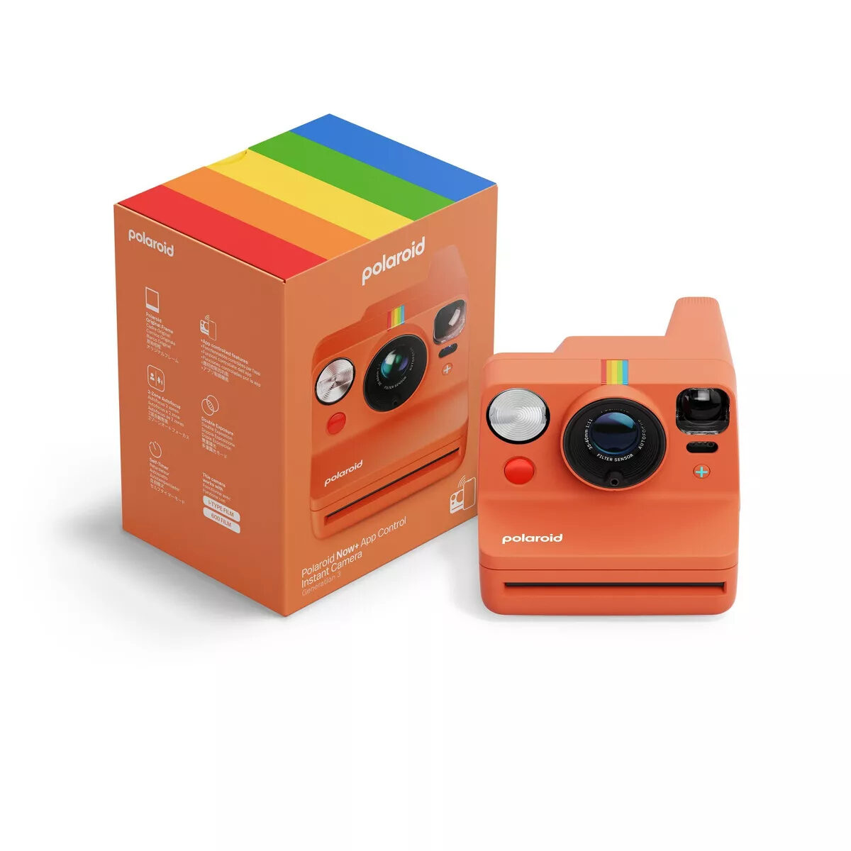 Polaroid Now+ Gen 3 Coral