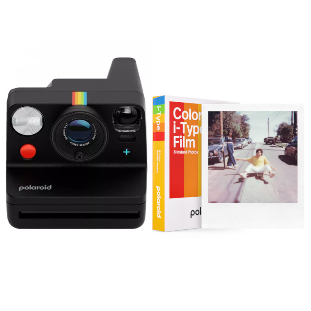 Polaroid Now+ 3 Zwart + Color Film (8 stuks)