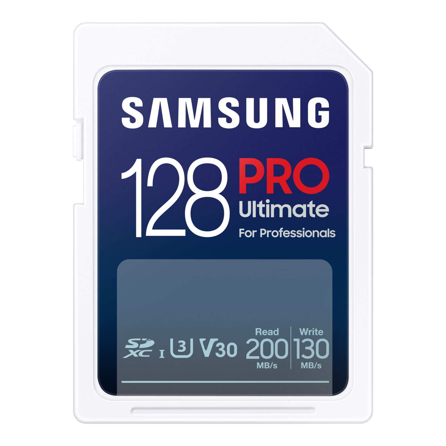 SAMSUNG Samsung PRO Ultimate met kaartlezer – SD kaart 128 GB – 200 & 130 MB/s – Geheugenkaart camera