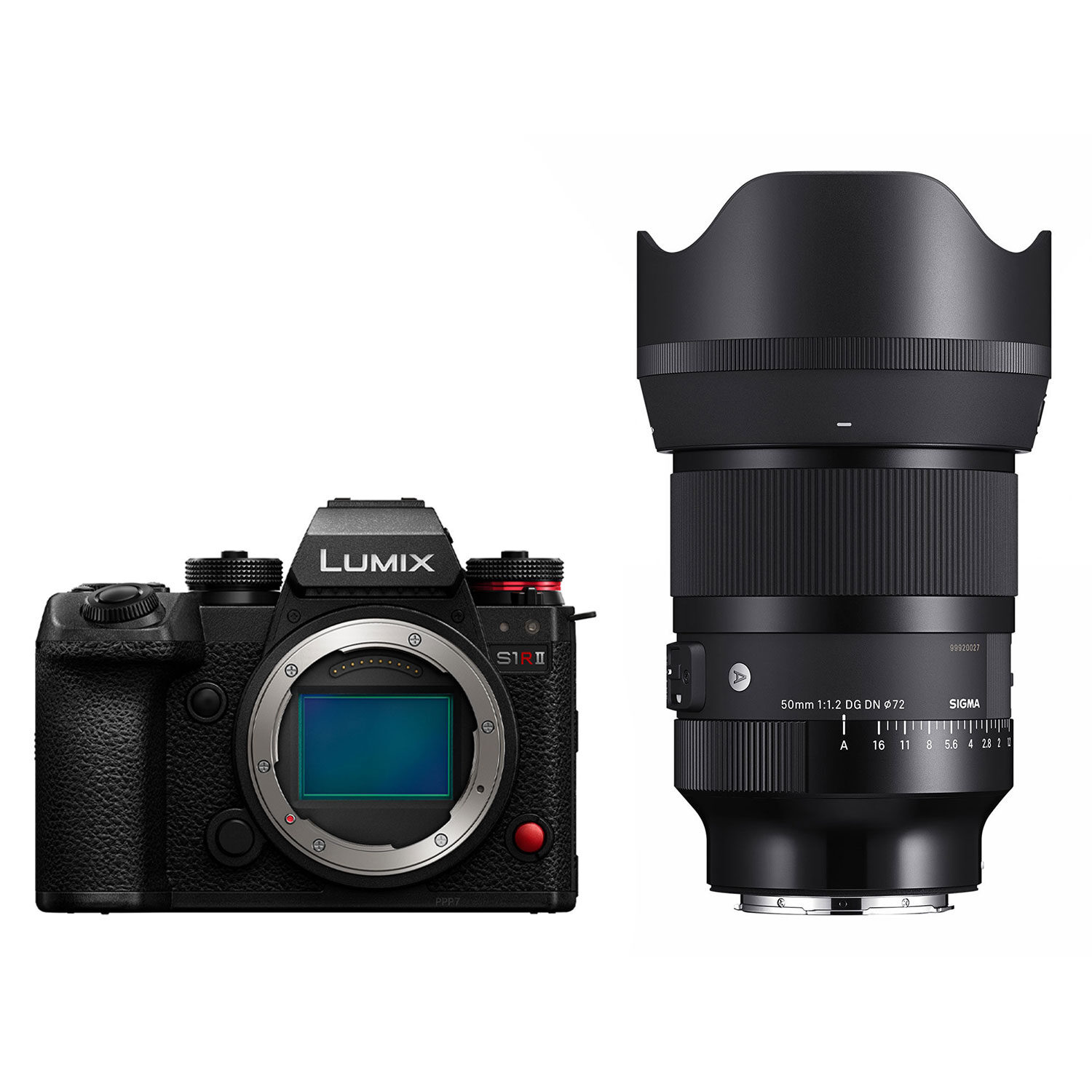 Panasonic Lumic DC-S1R Mark II Hybrid systeemcamera + Sigma 50mm f/1.2 DG DN Art