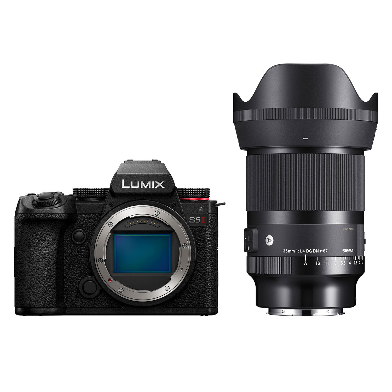 Panasonic Lumix DC-S5 Mark II systeemcamera + Sigma 35mm f/1.4 DG DN Art