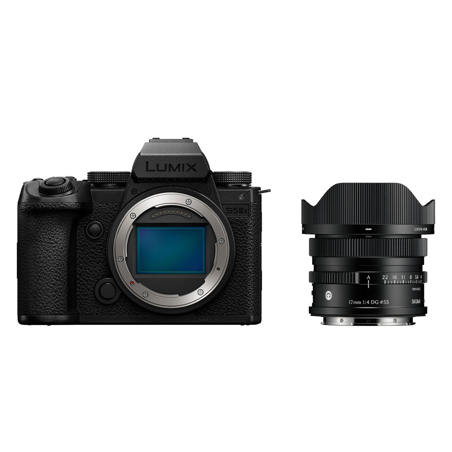 Panasonic Lumix DC-S5 Mark II X systeemcamera + Sigma 17mm f/4.0 DG Contemporary