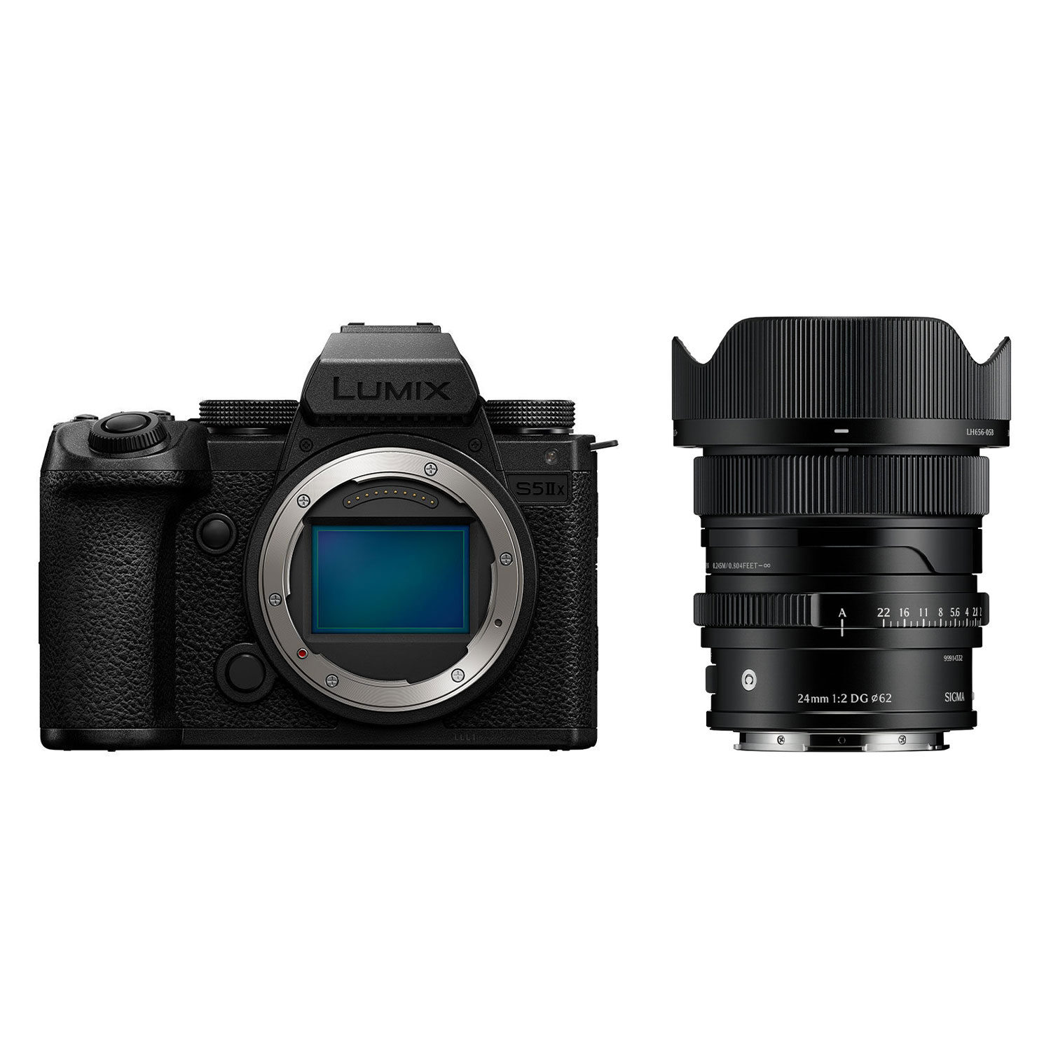 Panasonic Lumix DC-S5 Mark II X systeemcamera + Sigma 24mm f/2.0 DG Contemporary