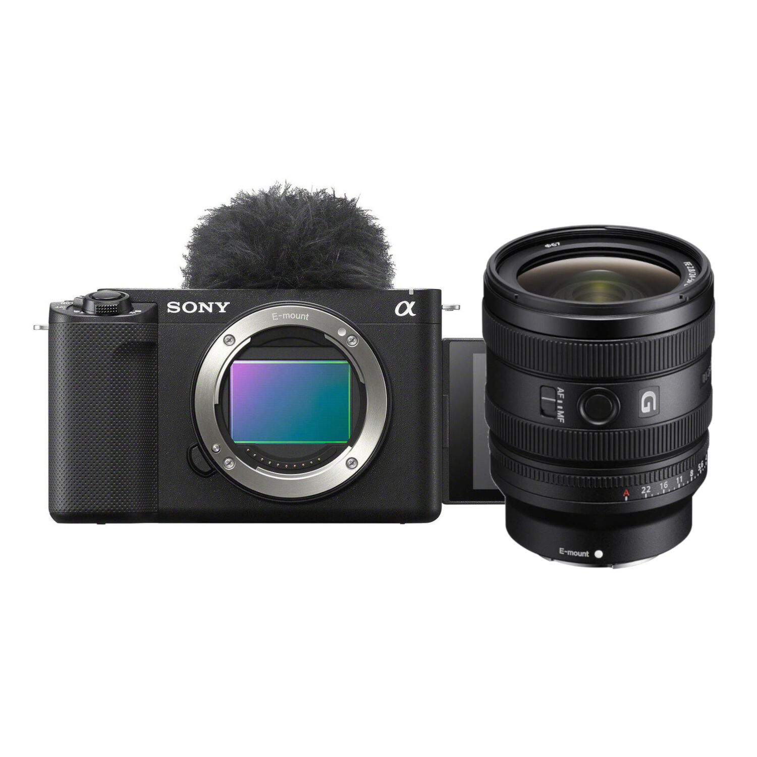 Sony ZV-E1 Content Creators camera Zwart + FE 24-50mm f/2.8 G