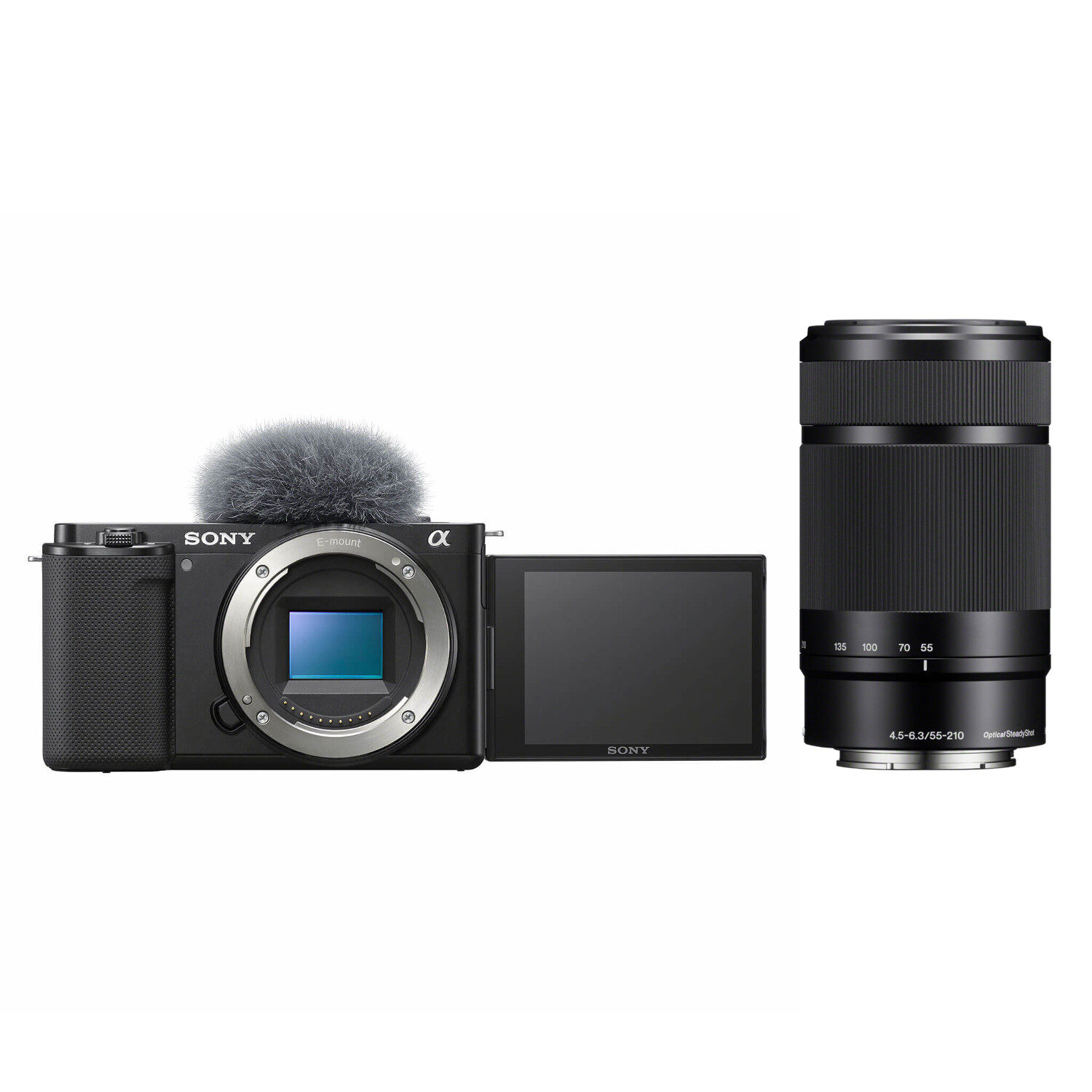 Sony Vlog camera ZV-E10 + 55-210mm f/4.5-6.3