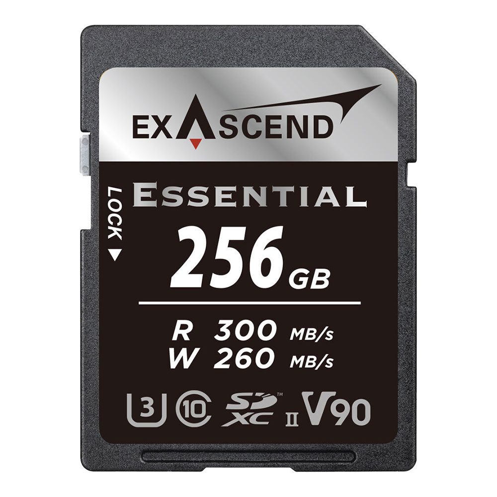 Exascend Essential UHS-II SD Card(V90) 256GB