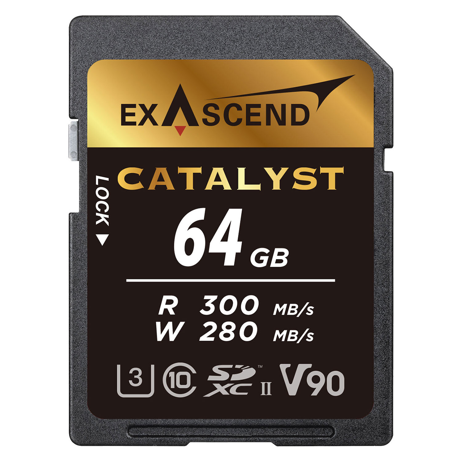 Exascend Catalyst UHS-II SD Card (V90) 64GB | Geheugenkaarten | 6972904951129