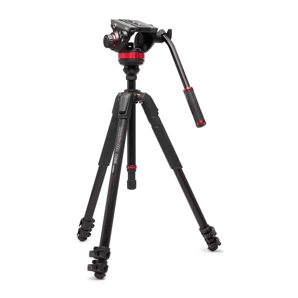 Manfrotto 502 Head & 055 Aluminium 3 Sec Video
