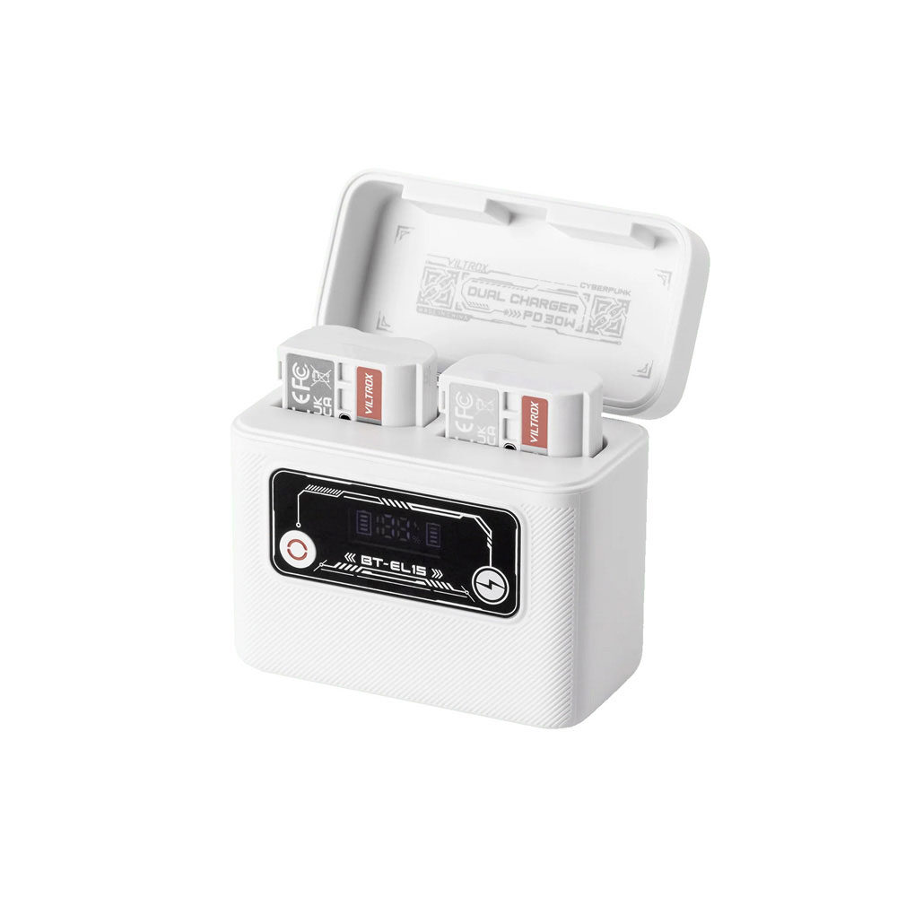 Viltrox Camera Battery Charging Case Power Bank for Nikon EN-EL15