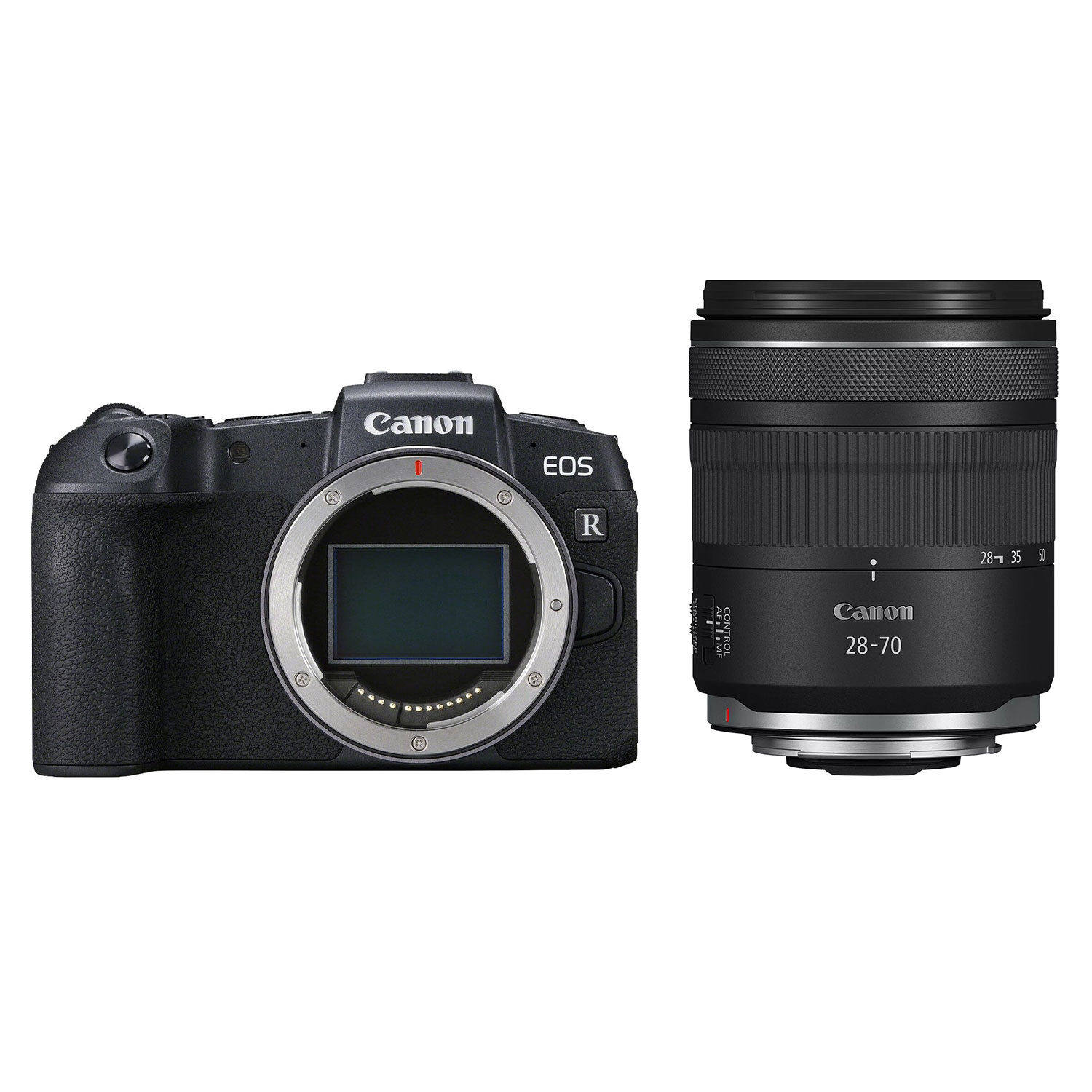 Canon EOS RP systeemcamera Zwart + RF 28-70mm f/2.8 IS STM