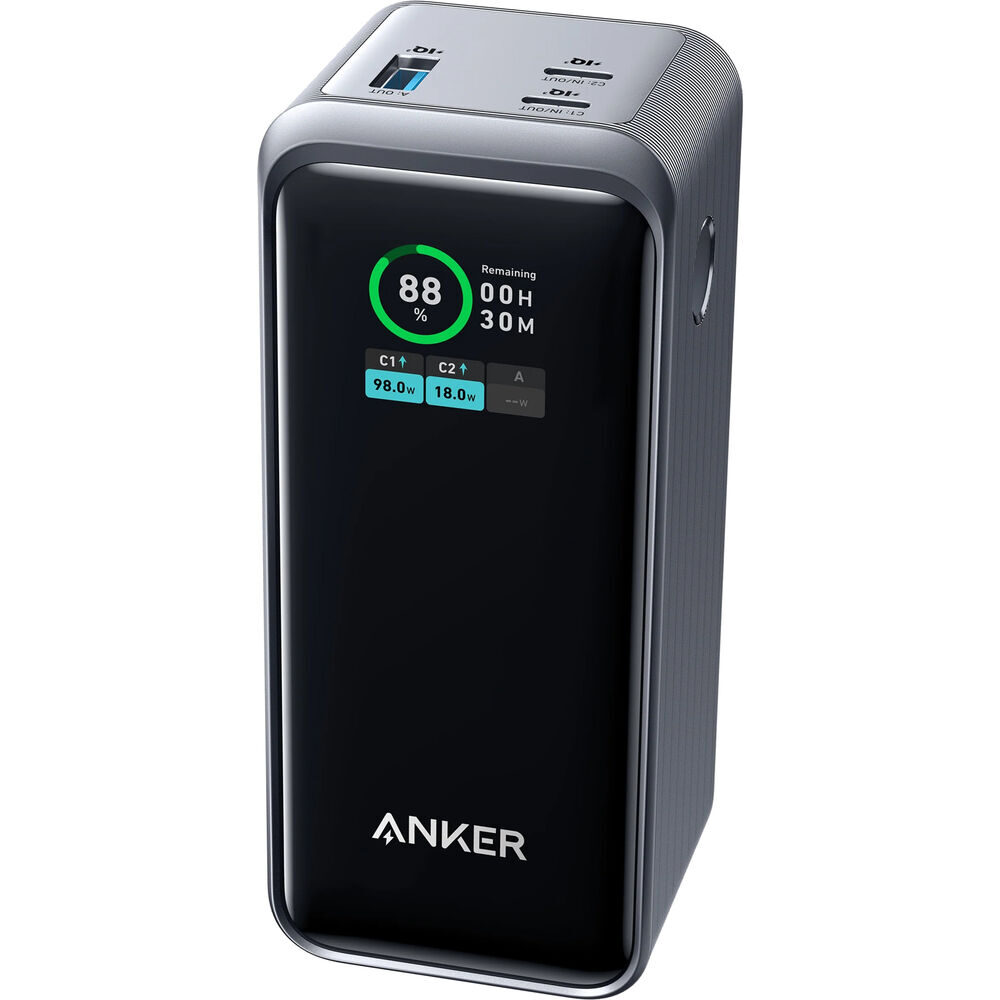 ANKER Prime 20.000 mAh (200 W) Powerbank Zwart