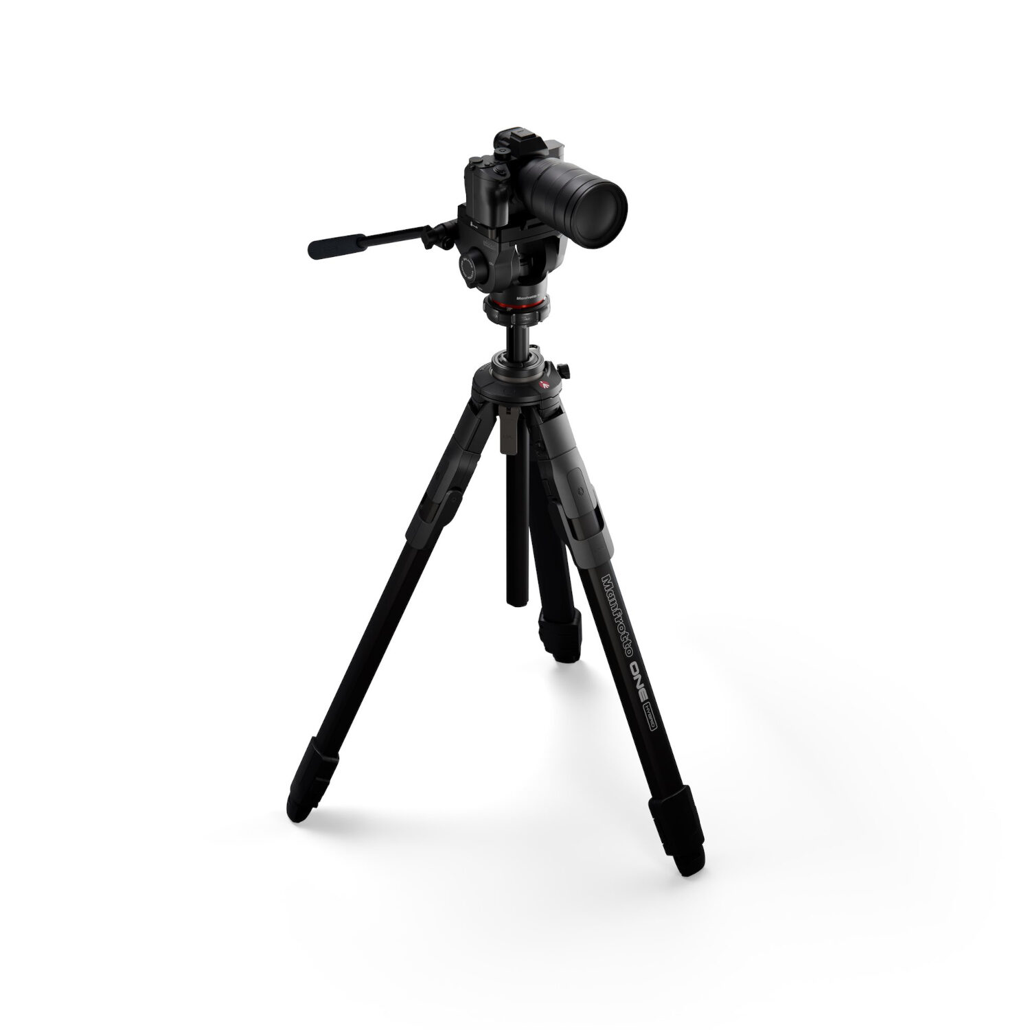 Manfrotto ONE Aluminium with 500X Fluid Head | Tripods | Fotografie - Statieven | 8024221752106