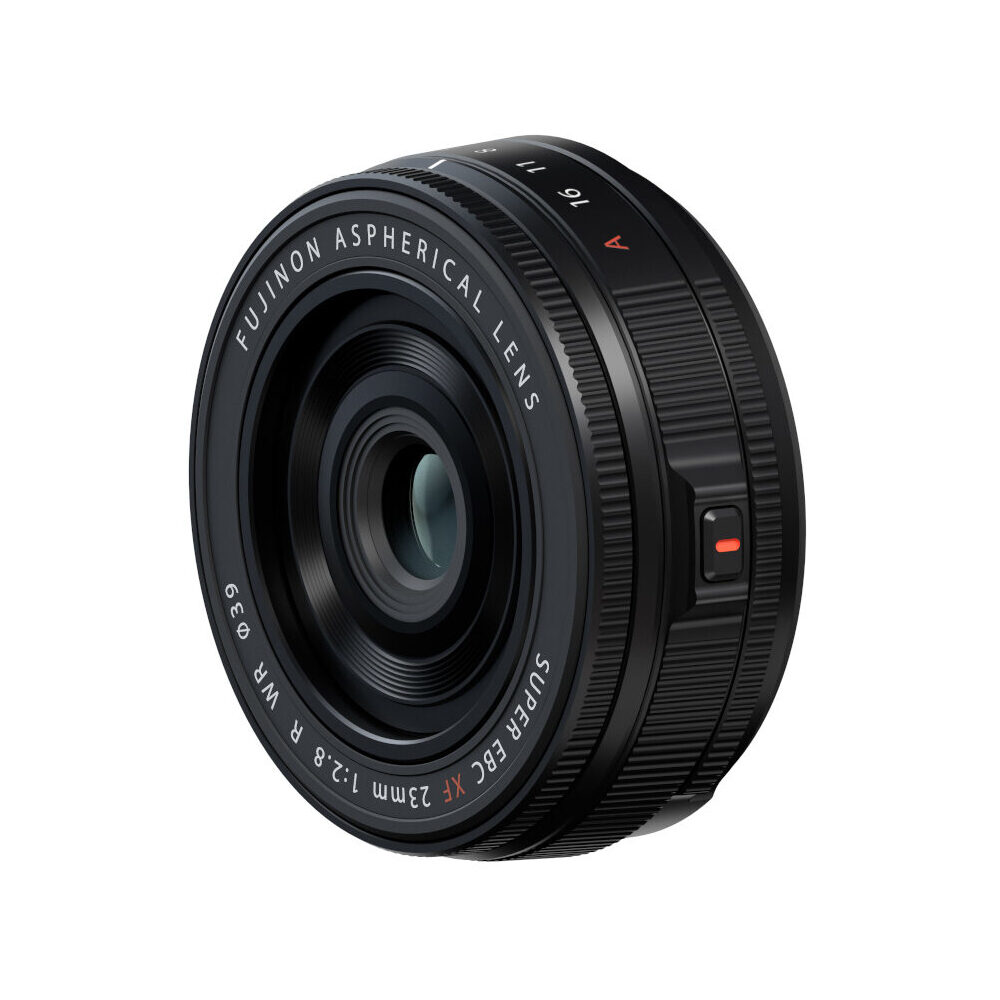 Fujifilm XF 23mm f/2.8 R WR Pancake objectief Zwart