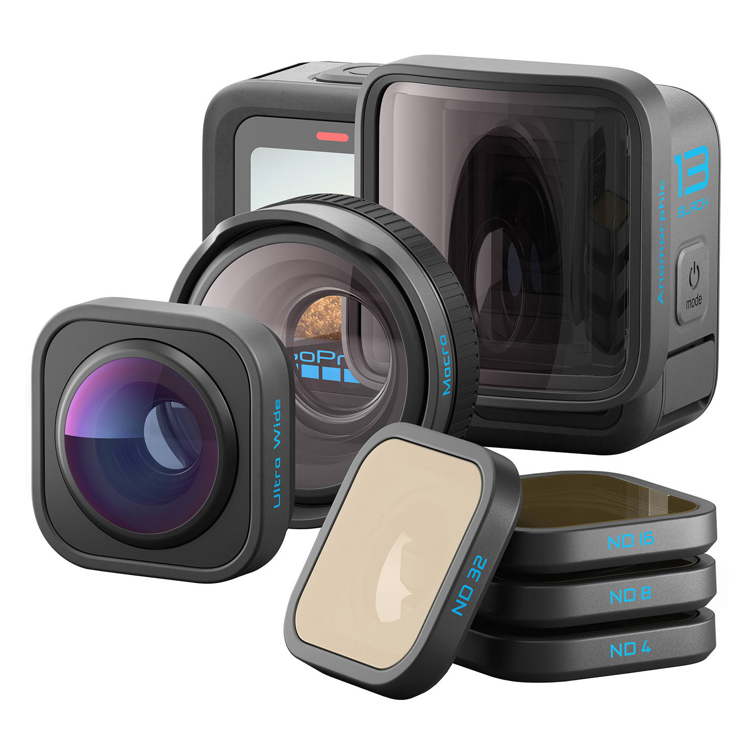 GoPro Hero 13 Black action cam + Lens Collection kit