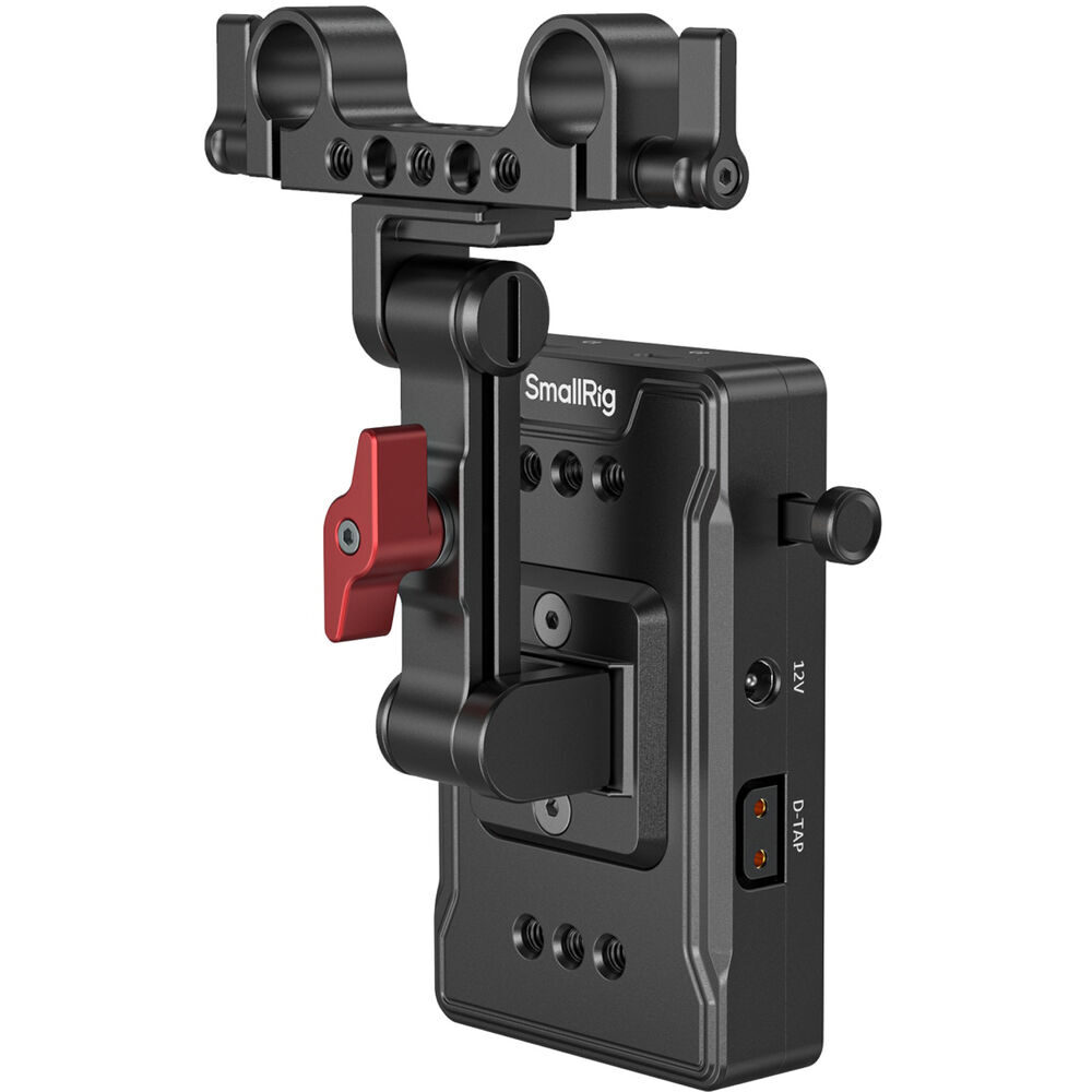 SmallRig 3499B Battery Adapter Plate V-Mount (Basic Version) with Extension Arm