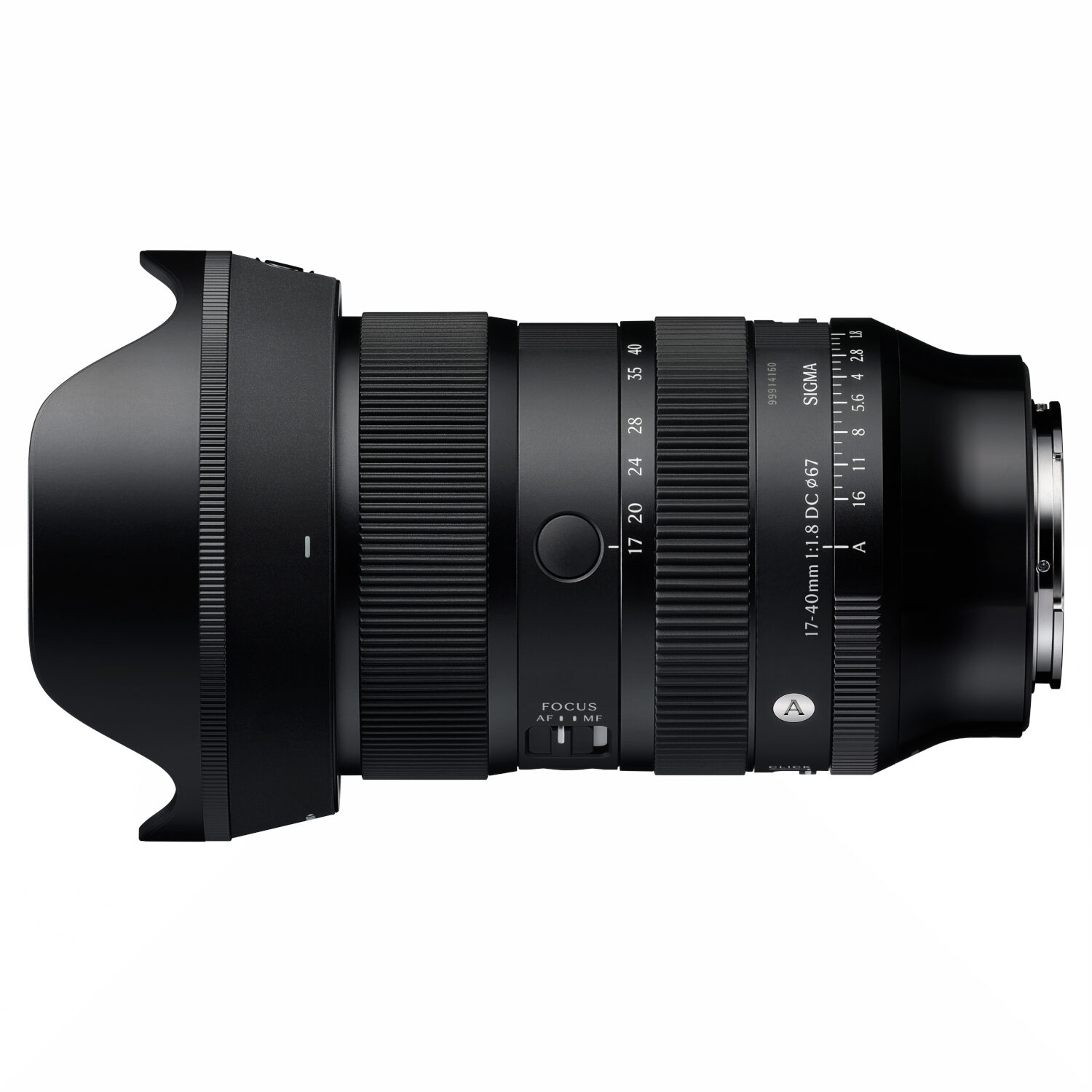 Sigma 17-40mm f/1.8 DC Art Sony E-mount objectief