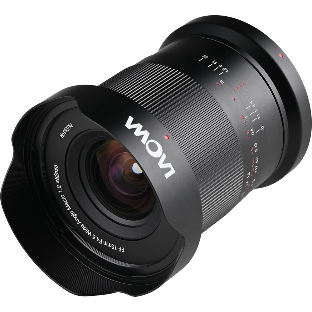 Laowa 15mm f/4.5 0.5x Wide Angle Macro Auto Aperture Nikon Z-mount objectief
