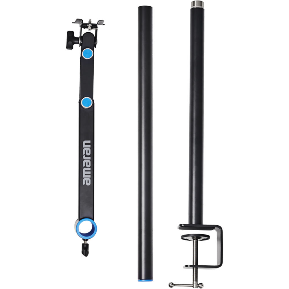 Amaran Verge Desk Clamp Stand Zwart