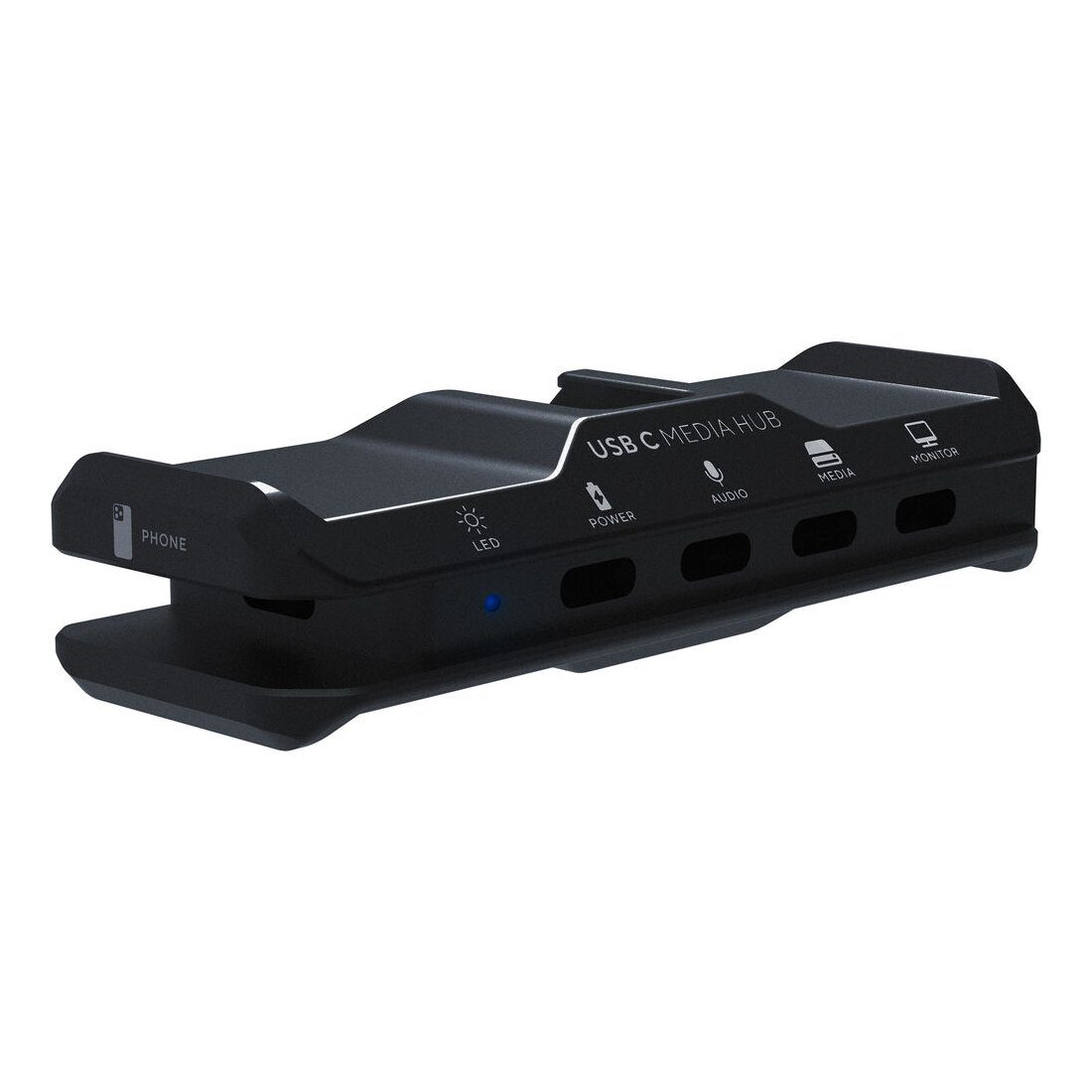 Kondor Blue USB-C Media Hub for iPhone 15/16 Raven Black